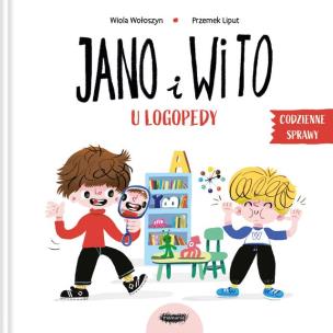 Okładka książki Jano i Wito u logopedy