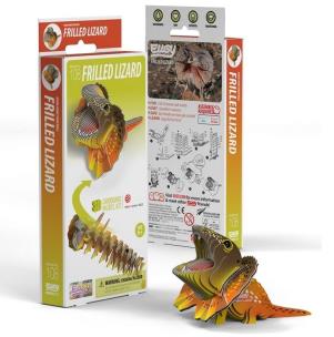 Opakowanie Jaszczurka Agama Kołnierzasta Eugy. Eko Układanka