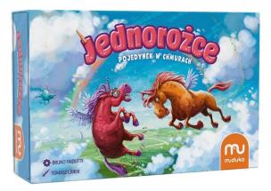 Jednorożce. Pojedynek w chmurach MUDUKO. Wydawca: Muduko. Multiszop.pl Opakowanie Jednorożce. Pojedynek w chmurach MUDUKO