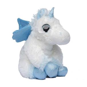 Opakowanie Jednorożec biało-niebieski 20 cm