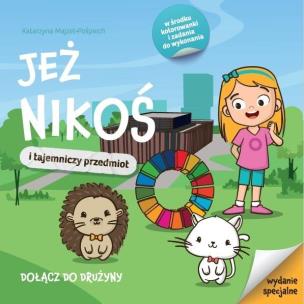 Okładka książki Jeż Nikoś i tajemniczy przedmiot wydanie specjale