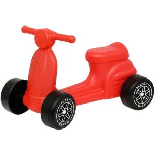 Jeździk czerwony. Wydawca: Plasto. Multiszop.pl Opakowanie Jeździk czerwony