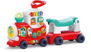 Jeździk pociąg 4w1. Wydawca: Balibazoo. Multiszop.pl Opakowanie Jeździk pociąg 4w1