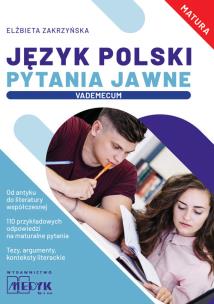 Okładka książki Język Polski Pytania Jawne Vademecum