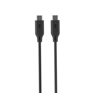 Opakowanie Kabel Silicon Power Boost Link PVC LK15CC PD/QC3.0 USB-3 - USB-C, Black, 2m