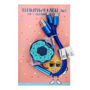 Opakowanie Kabelek 3w1 donut