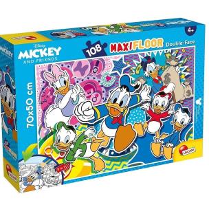 Opakowanie Kaczor Donald. Puzzle dwustronne Maxi 108 el.