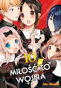 KAGUYA-SAMA Miłość to wojna. Tom 10. Autor: Aka Akasaka. Multiszop.pl Okładka książki KAGUYA-SAMA Miłość to wojna. Tom 10