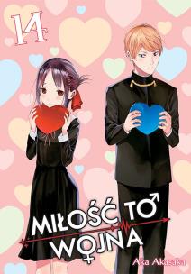 KAGUYA-SAMA. Miłość to wojna. Tom 14. Autor: Aka Akasaka. Multiszop.pl Okładka książki KAGUYA-SAMA. Miłość to wojna. Tom 14