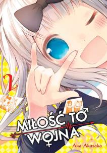 KAGUYA-SAMA Miłość to wojna. Tom 2. Autor: Aka Akasaka. Multiszop.pl Okładka książki KAGUYA-SAMA Miłość to wojna. Tom 2