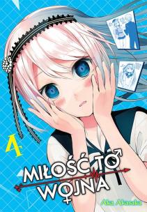 KAGUYA-SAMA Miłość to wojna. Tom 4. Autor: Aka Akasaka. Multiszop.pl Okładka książki KAGUYA-SAMA Miłość to wojna. Tom 4