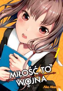 KAGUYA-SAMA Miłość to wojna. Tom 7. Autor: Aka Akasaka. Multiszop.pl Okładka książki KAGUYA-SAMA Miłość to wojna. Tom 7