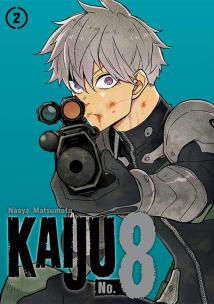 Kaiju No.8. Tom 2. Autor: Naoya Matsumoto. Multiszop.pl Okładka książki Kaiju No.8. Tom 2