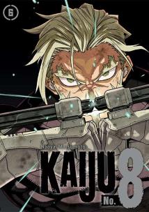 Kaiju No.8. Tom 6. Autor: Naoya Matsumoto. Multiszop.pl Okładka książki Kaiju No.8. Tom 6