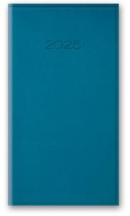 Okładka książki KAL 2025 A6 TYGODNIOWY OPRAWA VIVELLA - Morski
