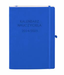 Okładka książki Kal Naucz 2024/2025 B5 TDW granatowy