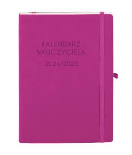 Okładka książki Kal Naucz 2024/2025 B5 TDW różowy