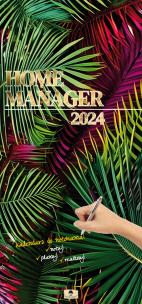 Opakowanie Kalenadarz 2024 ścienny paskowy szeroki home manager KPS-V.1