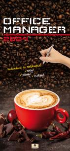 Opakowanie Kalenadarz 2024 ścienny paskowy szeroki office manager KPS-V.2