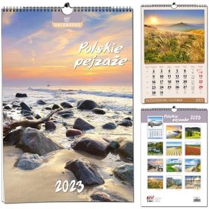 Opakowanie Kalendarz 2022 13 Plansz B3 - Polskie Pejzaże