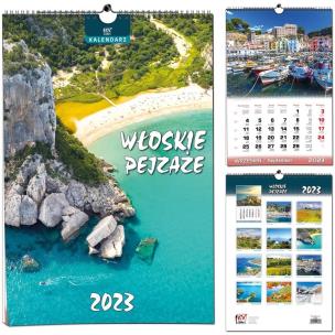Opakowanie Kalendarz 2022 13 Plansz B3 - Włoskie Pejzaże