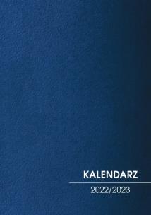 Okładka książki Kalendarz 2022/2023 niebieski