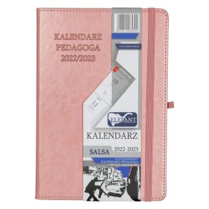 Opakowanie Kalendarz 2022/23 A5 tyg. Salsa morelowy ELEFANT