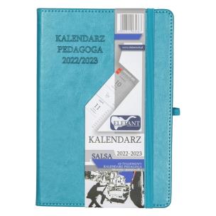 Opakowanie Kalendarz 2022/23 A5 tyg. Salsa turkusowy ELEFANT