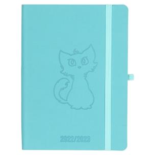 Opakowanie Kalendarz 2022/23 B6 tyg. Salsa turkus-kotek