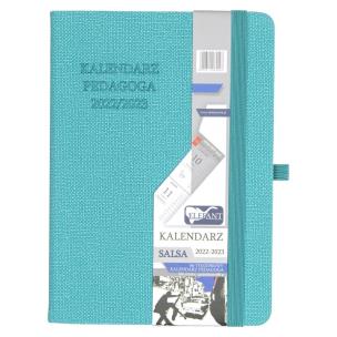 Opakowanie Kalendarz 2022/23 B6 tyg. Salsa turkusowy ELEFANT