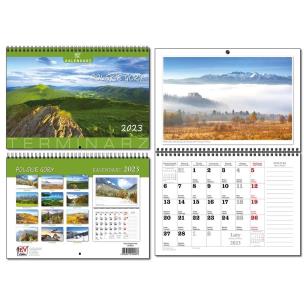 Opakowanie Kalendarz 2023 13 Plansz A4 Polskie Góry