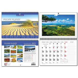Opakowanie Kalendarz 2023 13 Plansz A4 Polskie Pejzaże