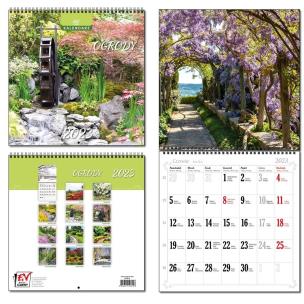 Opakowanie Kalendarz 2023 13 Plansz Ogrody