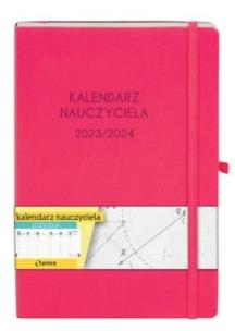Opakowanie Kalendarz 2023/2024 A5 nauczyciela TDW różowy