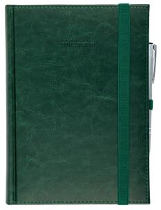 Opakowanie Kalendarz 2023/2024 nauczyciela Nebraska z gumką ZIELONY