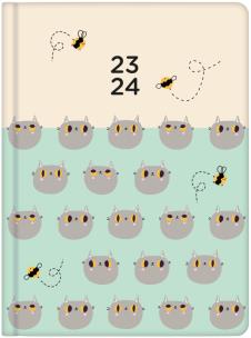 Opakowanie Kalendarz 2023/2024 tygodniowy 18MC koty