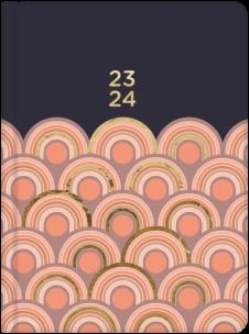 Opakowanie Kalendarz 2023/2024 tygodniowy 18MC tęcza