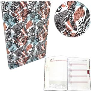 Opakowanie Kalendarz 2023 A4 dzienny soft touch paprocie