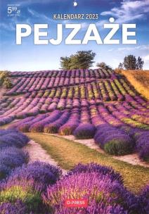Opakowanie Kalendarz 2023 A4 Ścienny pejzaże
