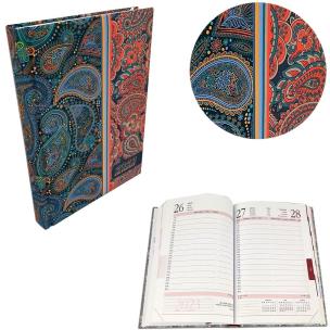 Opakowanie Kalendarz 2023 A5 dzienny soft touch Jesień