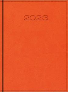 Opakowanie Kalendarz 2023 A5 dzienny vivella pomarańczowy