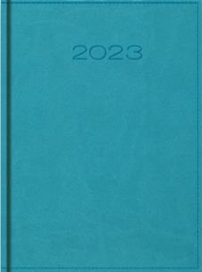 Opakowanie Kalendarz 2023 A5 dzienny vivella turkusowy
