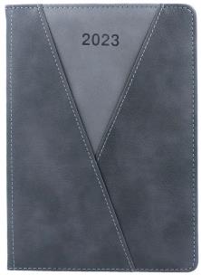Opakowanie Kalendarz 2023 A5 dzienny Volta szary