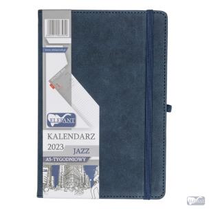 Opakowanie Kalendarz 2023 A5 tyg. Jazz granatowy