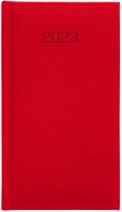 Opakowanie Kalendarz 2023 A6 Tygodniowy Cross czerwony