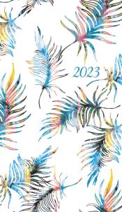 Opakowanie Kalendarz 2023 A6 tygodniowy soft piórka