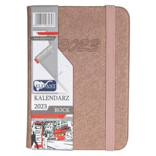 Opakowanie Kalendarz 2023 A7 tyg. Rock miedziany ELEFANT