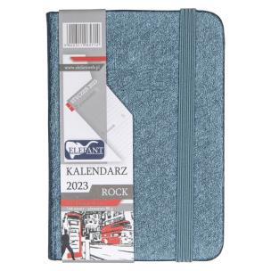 Opakowanie Kalendarz 2023 A7 tyg. Rock perłowy ELEFANT