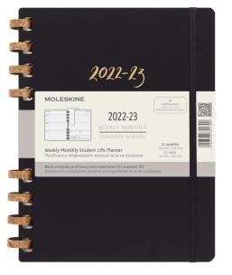 Kalendarz 2023 akademicki XL tw. Remake Midnight. Wydawca: Moleskine. Multiszop.pl Opakowanie Kalendarz 2023 akademicki XL tw. Remake Midnight