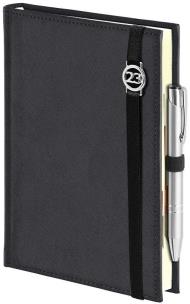 Opakowanie Kalendarz 2023 B6 dzienny Cross z gumką czarny